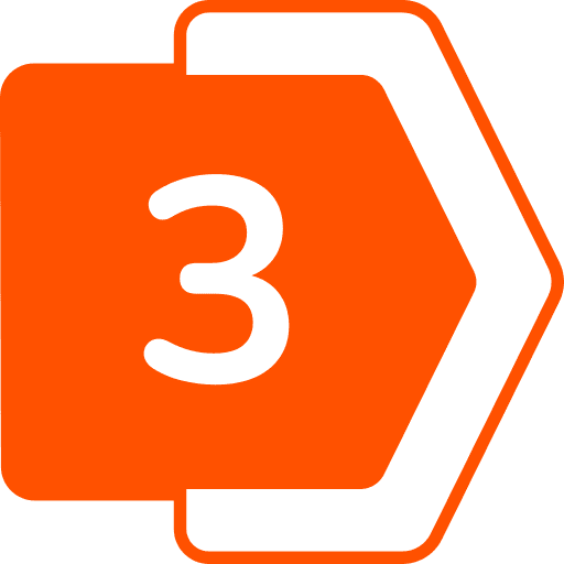 Number three Icon